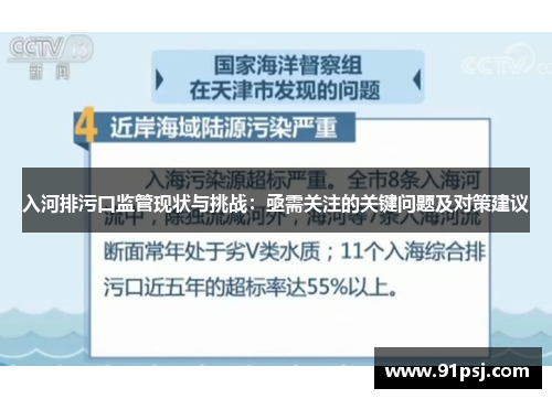 入河排污口监管现状与挑战：亟需关注的关键问题及对策建议